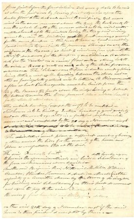 Contract to build Southeast schoolhouse, 1827