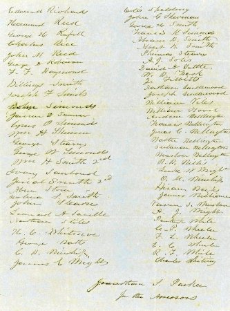 of persons liable to be enrolled in the militia, 1856
